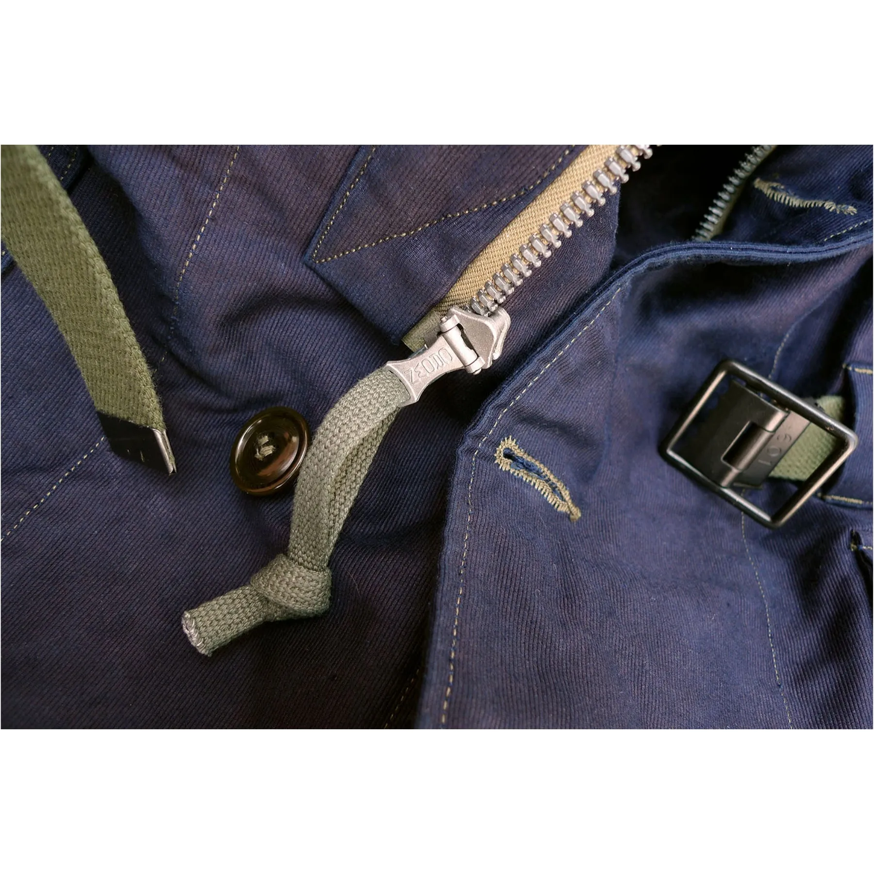 M-17 Parka - Indigo-dyed Jungle Cloth