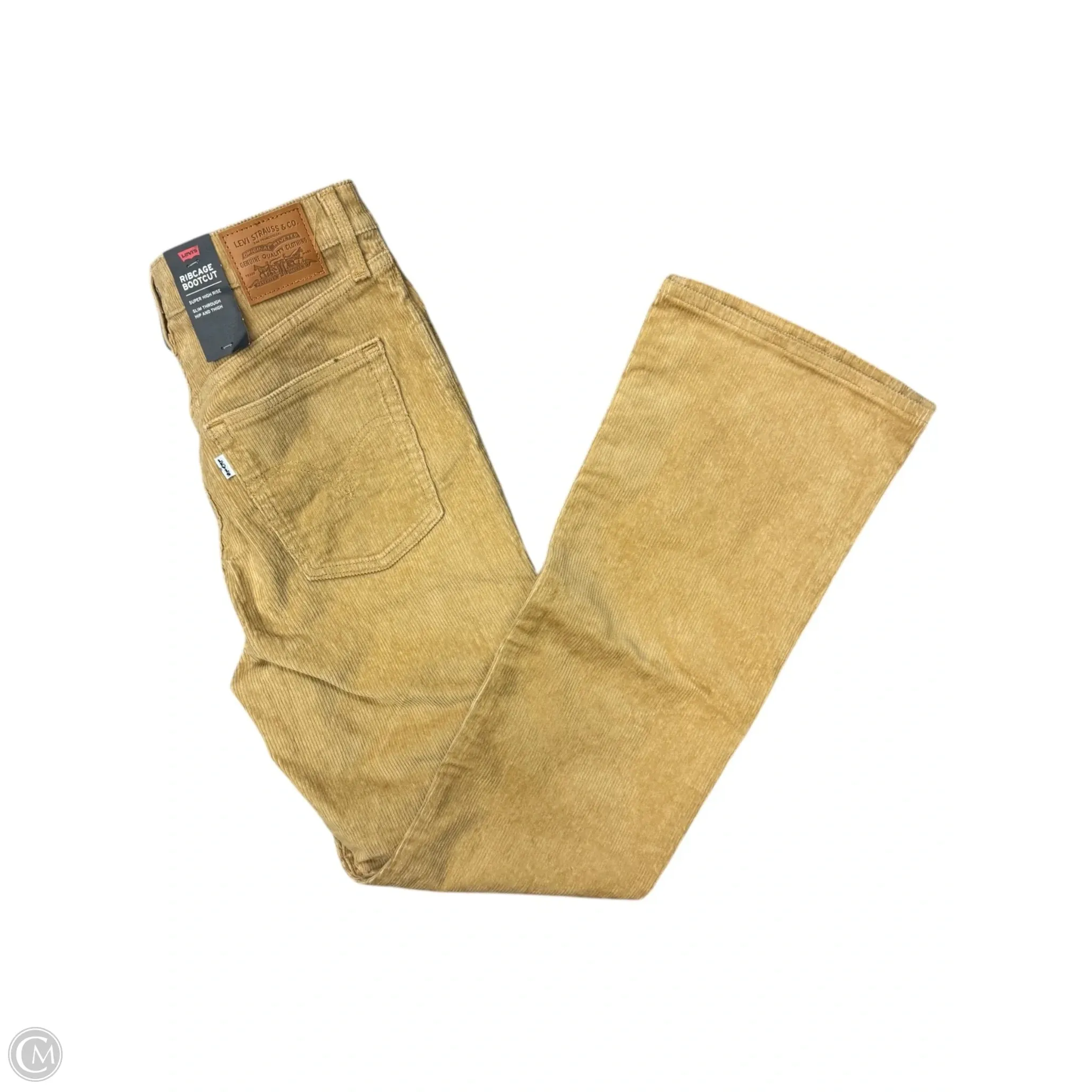 Pants Corduroy By Levis Capital E In Tan, Size: 10